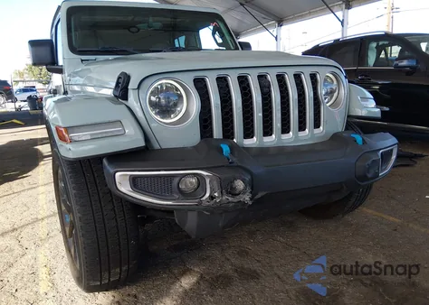 2023 Jeep Wrangler 4Xe Sahara 4X4 from USA, damaged, VIN 1C4JJXP65PW683471